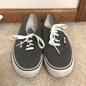 Women’s Gray Vans Sneakers